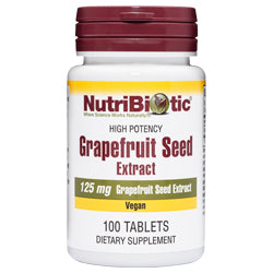 Nutribiotic Grapefruit Seed Extract Tablets with Vitamin A & Since