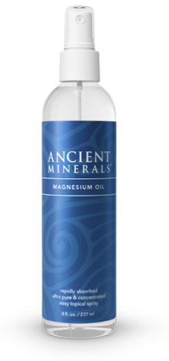 a bottle of ancient minerals mineral oil