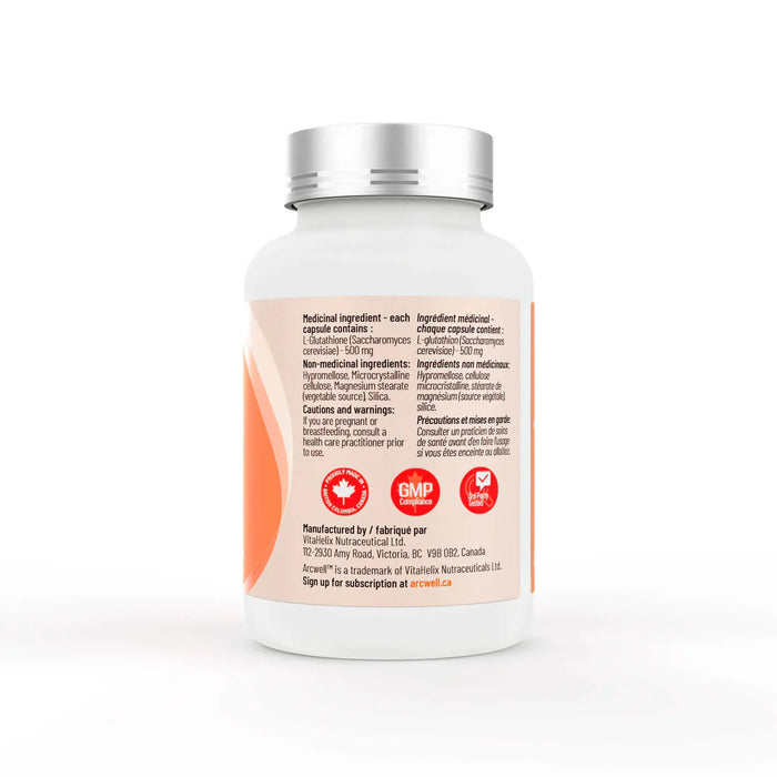 Arcwell Glutathione (Reduced) 500 mg