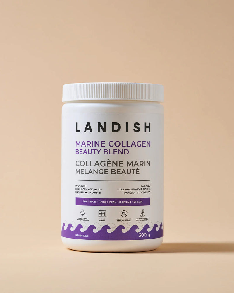 a jar of landish marine collagen