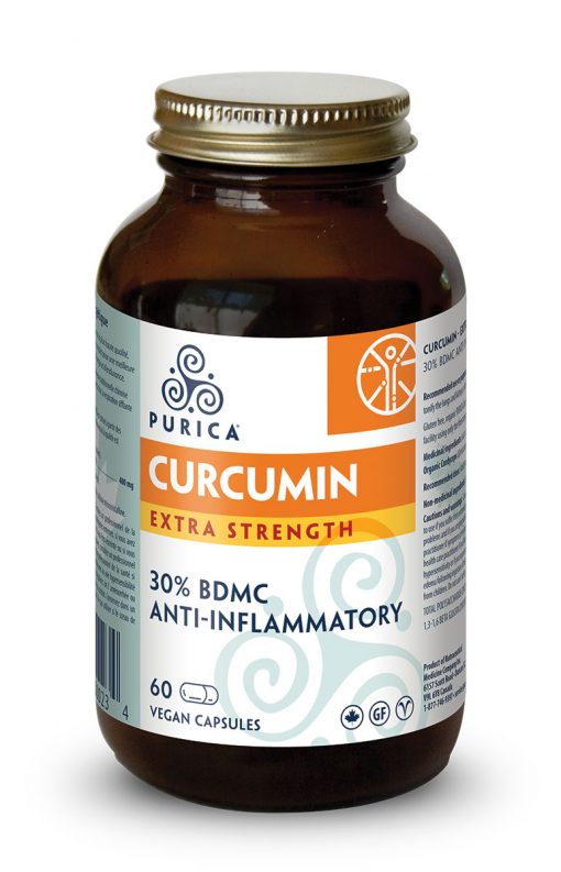 a bottle of curcumin extra strength