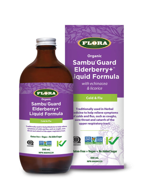 Flora Sambu Guard Elderberry + Liquid Formula