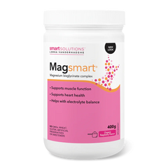 a bottle of magsmart on a white background