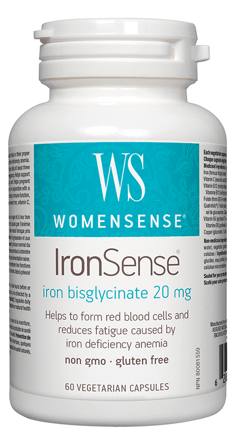 a bottle of womensense ironsense