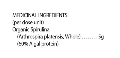 Gandalf™ Organic Spirulina Powder ingredients