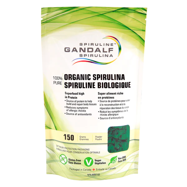 Gandalf Organic Spirulina Powder — Well Beings Health & Nutrition Centre