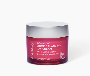 a jar of bio balancing day cream on a white background