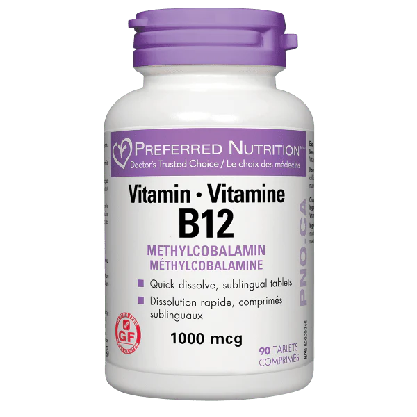 a bottle of vitamin vitamin b12