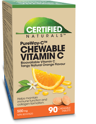 Certified Naturals Pure Way-C Vitamin C Chewable 500mg