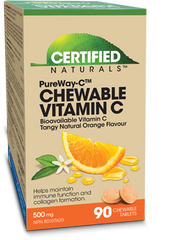 Certified Naturals Pure Way-C Vitamin C Chewable 500mg