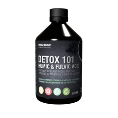 a bottle of detox 101 with a white background