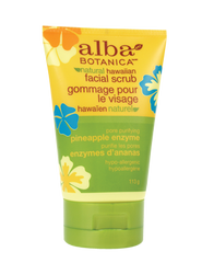 Alba Botanica Hawaiian Facial Scrub Pore Purifying Pineapple Enzyme