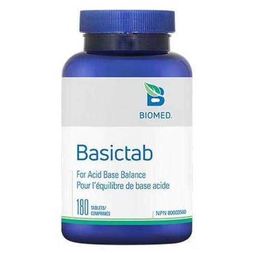 a bottle of biomed basic tab