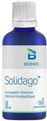 a bottle of biomed solidago