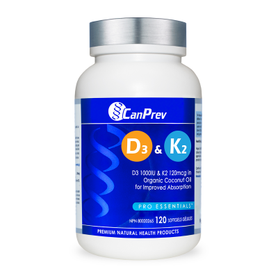 CanPrev Vitamin D3 + K2