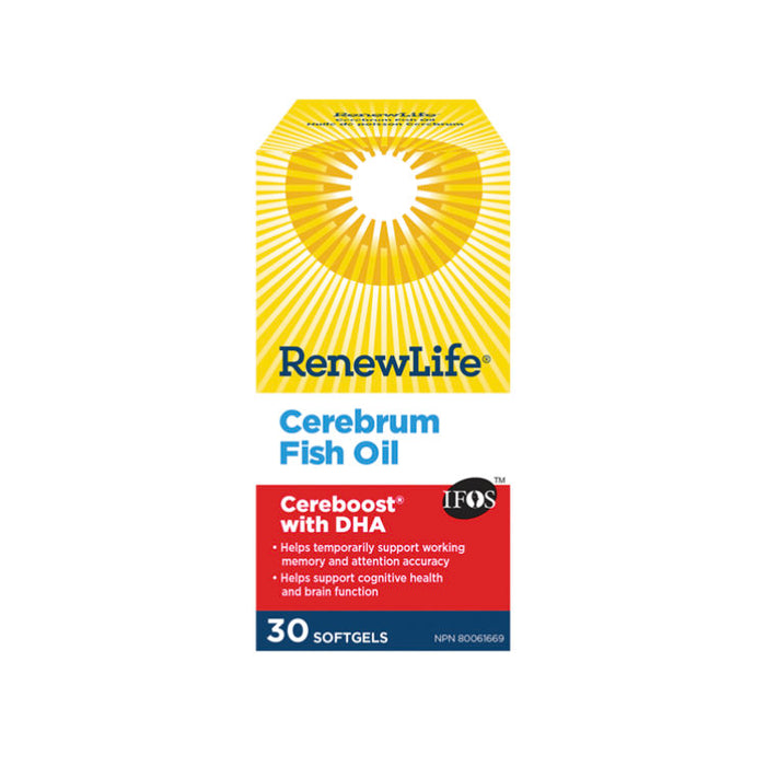 Renew Life Cerebrum Fish Oil