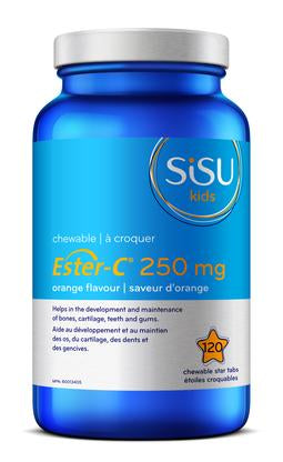 Sisu Ester-C 250 Kids Chewable - Natural Orange Flavour