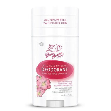 The Green Beaver Company Wild Rose Natural Deordorant