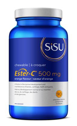 Sisu Ester-C 500 mg Orange Chewable