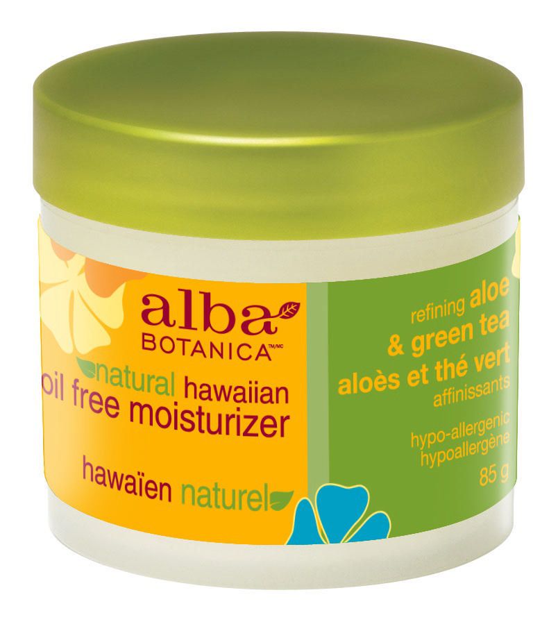 Alba Botanica Natural Hawaiian Oil Free Moisturizer Refining Aloe & Green Tea