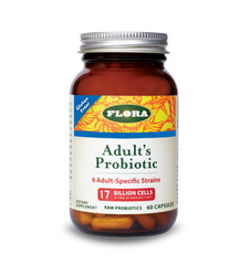 a jar of adult's probiotic tablets