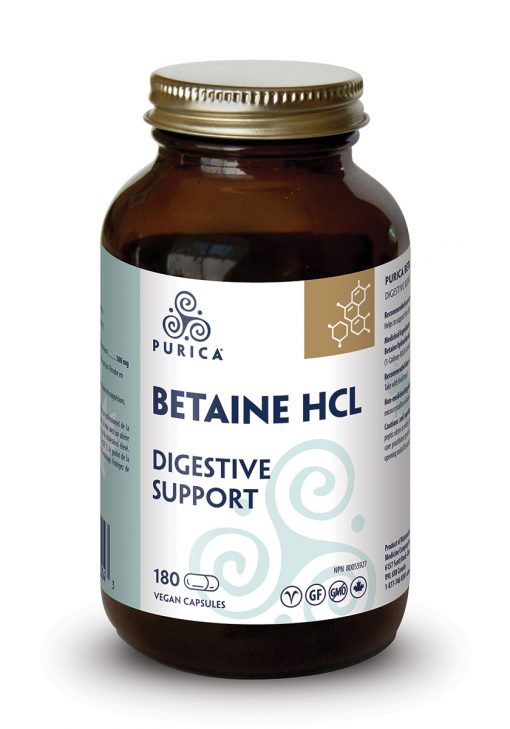 a bottle of vitamin supplement for digest support