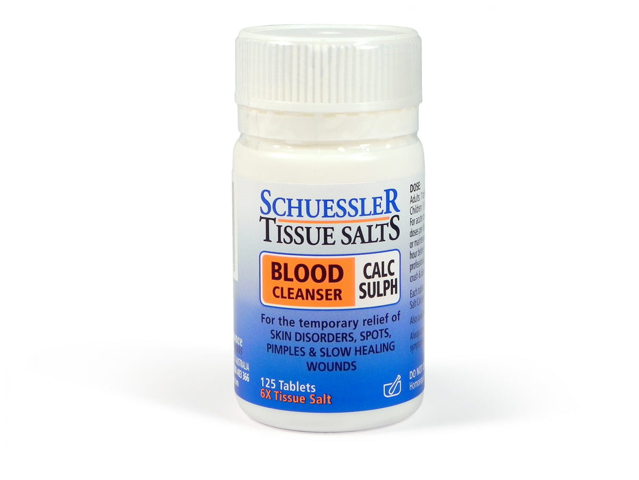 Schuessler Tissue Salts Blood Cleanser Calc Sulph 3