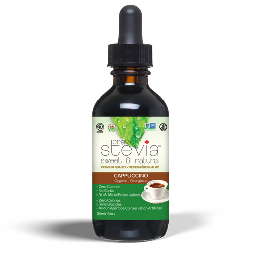 Crave Stevia Sweet & Natural Drops Cappuccino Flavour