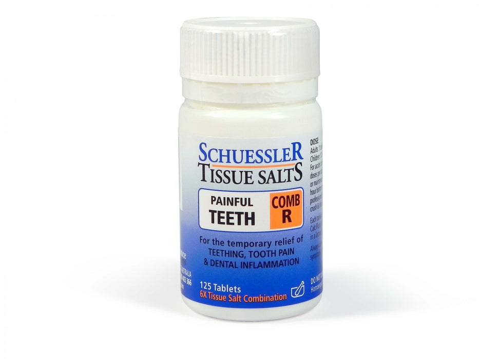 Schuessler Tissue Salts Painful Teeth Comb R