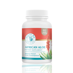 a bottle of african aloe