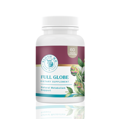 a bottle of full globe vitamin supplement