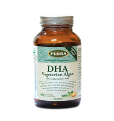 a bottle of dha vegetarian algae