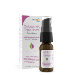 a bottle of collagen ha triple booster