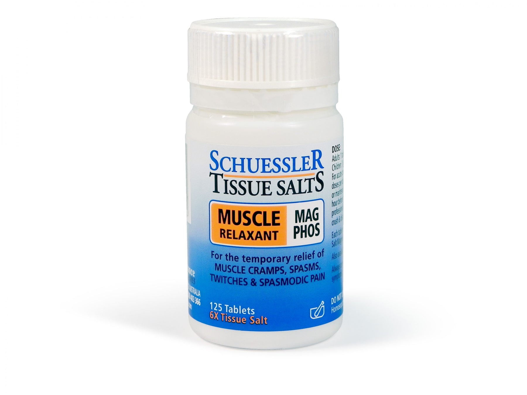 Schuessler Tissue Salts Muscle Relaxant Mag Phos 8