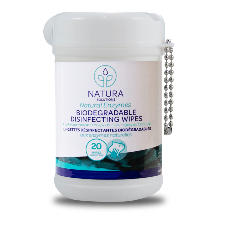 Natura Biodegradable Disinfecting Wipes