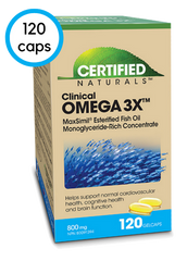 Certified Naturals Omega 3X 60 cap