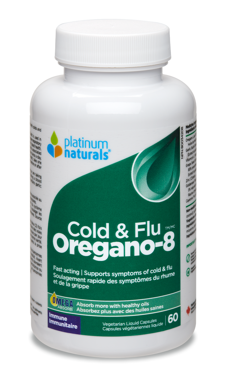 a bottle of cold and flu organo - 8