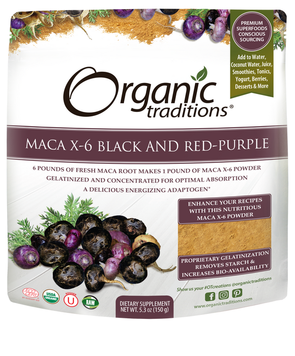 Maca X-6 Black and Red-Purple Powder