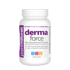 a bottle of derma force