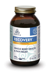 a bottle of recovery extra strength whole body health and pain relief