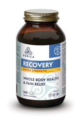 a bottle of recovery extra strength whole body health and pain relief