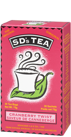 Platinum Naturals SD's Tea Sennoside A & B Tea Cranberry Twist