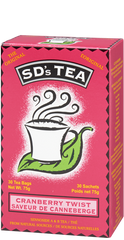 Platinum Naturals SD's Tea Sennoside A & B Tea Cranberry Twist