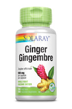 Solaray Ginger Root bottle