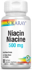 Solaray Niacin bottle