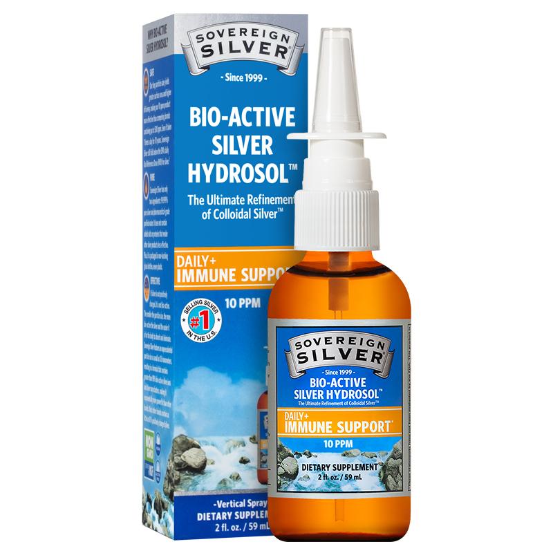 Sovereign Silver Bio-Active Silver Hydrosol - Vertical Spray