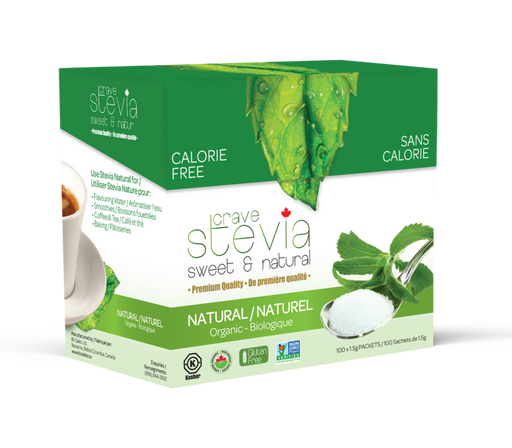 Crave Stevia Sweet & Natural Packets