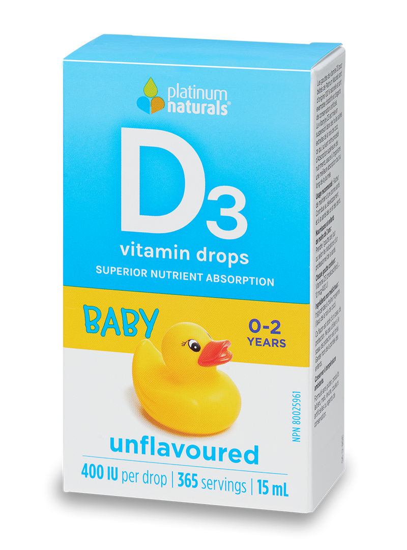 a box of vitamin drops with a rubber duck