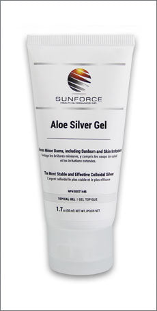 SunForce Aloe Silver Gel
