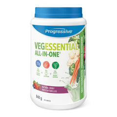 a bottle of progressive vege - essential all - in - one